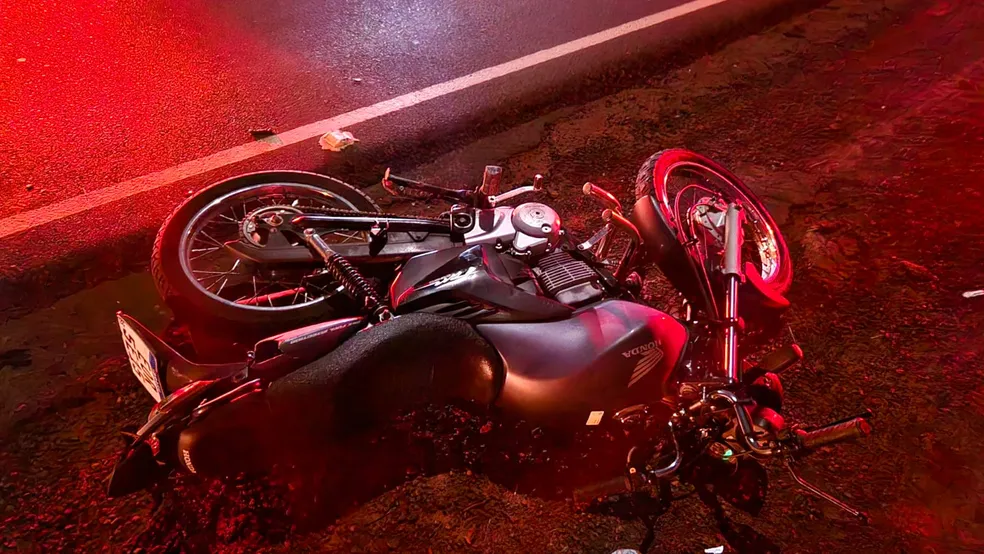 Morre motociclista que se envolveu em acidente de moto na vicinal